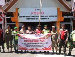 Patroli Sinergitas TNI-Polri, Jaga Keamanan dan Ketertiban Jelang Pilkada 2024 di Kota Bangkinang