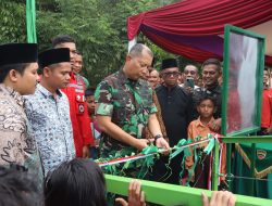 Danrem 031/WB Resmikan Jembatan Perintis Kartika Menghubungkan Dua Desa dan Membuka Akses