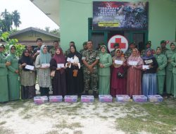 Bakti Sosial Kodim 0313/KPR Dalam Rangka HUT Ke -79 TNI