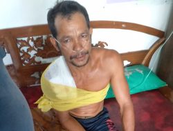 Seorang Warga Diterkam Buaya Disungai Lipai Desa Siabu, Babinsa Koramil 01/Bkn Sigap Cek Lokasi Kejadian