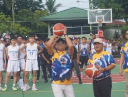 Dandim 0313/KPR Buka Secara Resmi Open Turnamen Bola Basket Dandim Cup Se-Provinsi Riau Dalam Rangka HUT Ke -79 TNI