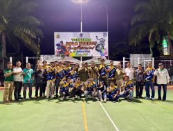 Dandim 0313/KPR Hadiri Laga Final Turnamen Basket Dandim 0313/KPR Cup, Apresiasi Tinggi Semangat Juara Para Atlet