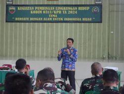 Bersatu Dengan Alam Untuk Indonesia Hijau, Kodim 0313/KPR Gelar Pembinaan Lingkungan Hidup
