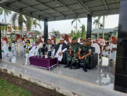 Babinsa Koramil 06 Siak Hulu Hadiri Munasik Haji Cilik Dilapangan Yon Arhanudse 13