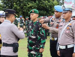 TNI-POLRI Bersinergi Jaga Kamseltibcarlantas: Operasi Zebra Lancang Kuning 2024 Dilaksanakan di Kampar