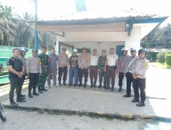 Koramil 09/Langgam Gelar Patroli Gabungan Amankan Situasi Jelang Pelantikan Presiden  