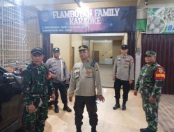 Ciptakan Situasi Kondusif Pelantikan Presiden dan Jelang Pilkada, Babinsa Koramil 16/Tapung Bersama Personil Polsek Tapung Laksanakan Patroli Sinergitas