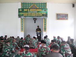 Kodim 0313/KPR Gelar Doa Bersama Momen Refleksi Hari Juang Kartika TNI AD