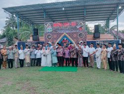 Camat Ahmad Bagab Resmi Membuka MTQ Tingkat Kec.Koto Kampar Hulu Ke-3 Didesa Gunung Malelo