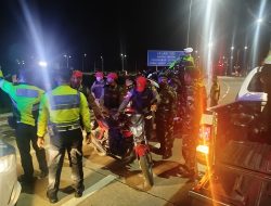 Kodim 0313/Kpr Bersama Polres Kampar Lakukan Patroli Bersama dan Penertiban Balap Liar