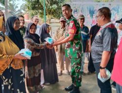 Wakili Danramil, Pelda Burhanuddin Hadiri Kick Off Ketahanan Pangan