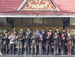 Gelorakan Bela Negara Untuk Indonesia Maju, Kodim 0313/KPR Bersama Forkopimda Kampar Peringati Hari Bela Negara Ke-76