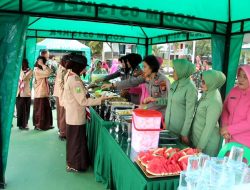 Kodim 0313/KPR Gelar Makan Bergizi,Dukung Program Pemerintah Ciptakan Generasi Indonesia Emas