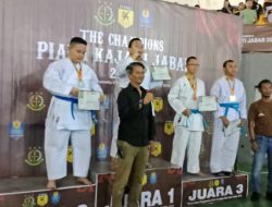 Kejati Jabar Sukses Gelar Karate Open Championship, Perwakilan Kejari Depok Raih Juara 2