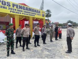 Pastikan Situasi Aman, Babinsa Bersama Tim Gabungan Laksanakan Pengamanan di Wilayah Pos Pam Nataru