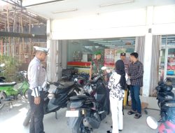Menjelang Puncak Pergantian Tahun, Babinsa Langgam Bersama Tim Gabungan Laksanakan Patroli Rawan Lalu Lintas