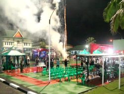 Kemeriahan Pesta Rakyat Kodim 0313/KPR Sambut Tahun Baru 2025