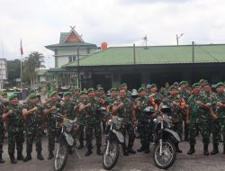 Kementerian Pertahanan Salurkan 40 Unit Motor Untuk Personel Kodim 0313/Kpr