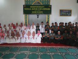Kodim 0313/Kpr Gelar Doa Bersama Serta Memperingati Nuzulul Qur’an 1446 H dI Mesjid At-Taqwa Kofim 0313/Kpr
