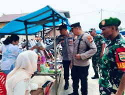 Sinergi TNI-POLRI Cek Pasar Tradisional Pastikan Ketersediaan Kebutuhan Pokok Menjelang Lebaran