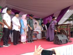 Wakili Dandim 0313/KPR Danramil 01/Bkn Kapten Arh Adi Prayitno Hadiri Event Festival Lomang Rayo Anam