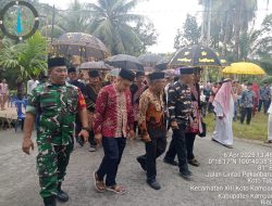Momentum Idul Fitri Babinsa Melaksanakan Halal Bi Halal Dengan Masyarakat Koto Tuo Barat dan Koto Tuo