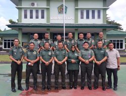 Kodim 0313/KPR Sambut Kunjungan Kerja Tim Was Audit Kinerja ITDAM I/BB TA 2025