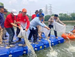 Semarak HUT ke-26 Depok: Wali Kota Tebar Harapan di Situ Pulo Asih dengan Ribuan Benih Ikan dan Rimbun Pohon