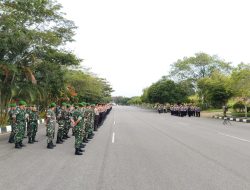 Mengantisipasi Hari Buruh ,TNI dan Polri Wilayah Kabupaten Rohul Gelar Apel Gabungan