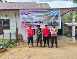 Babinsa Koramil 12 XIII Koto Kampar Gelar Patroli Terpadu Pencegahan Dalkarhutla