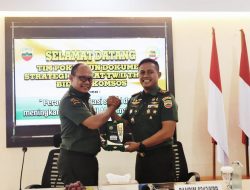 Menghimpun Data Strategi Hanrat Bidang Komsos, Tim Pokja Sahli Kasad Kunjungi Kodim 0313/Kpr
