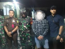 DPO Kasus Korupsi PMB-RW Ditangkap, Koramil-12 /XIII Koto Kampar Dampingi Tim Kejari Pekanbaru