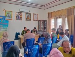 Langkah Awal Cegah Stunting, Babinsa Desa Teratak Koramil 07/Kampar Hadiri Rembuk Stunting