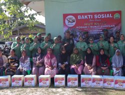 Kodim 0313/KPR Gelar Bhakti Sosial Dalam Rangka Hut Ke 75 Kodam I Bukit Barisan