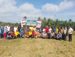 Babinsa Koramil 12/XIII Koto Kampar Hadiri Rapat Koordinasi Ketahanan Pangan dan Penanaman Jagung di Polsek XIII KK