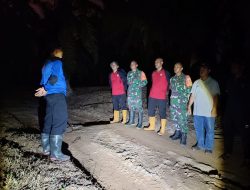 Cegah Titik Api, Serda Frido Galingging Babinsa Koramil 08/TDN Kodim 0313/KPR Rutin Lakukan Patroli Karlahut