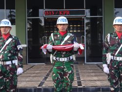 Gelar Upacara Bendera 17an Kodim 0313/Kpr Wujudkan Kesiapsiagaan dan Kesadaran Prajurit