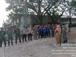 Jelang HUT RI ke 80, Danramil 08/Tdn Pimpin Karya Bakti di “Monumen Juang 45” Ujungbatu