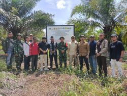 Sinergi Babinsa dan Satgas Garuda, Tertibkan Kawasan Hutan di Area Perusahaan