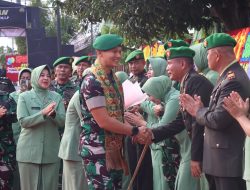 Kodim 0313/KPR Sambut Komandan Baru Dengan Penuh Semangat dan Suka Cita