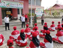 Danramil 01/Bkn Cek Kesiapan dan Berikan Motivasi Anggota Paskibraka Kecamatan Bangkinang