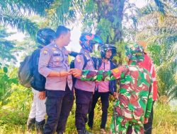 Antisipasi Karhutla,TNI- Polri Melaksanakan Sosialisasi
