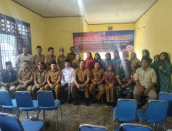 Dukung Penurunan Stunting, Babinsa Serma Fauzi Warman Hadiri Giat Lokakarya Mini