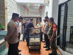 Babinsa Koramil 01/Bkn Dampingi Launching MBG di Wilayah Kecamatan Kuok