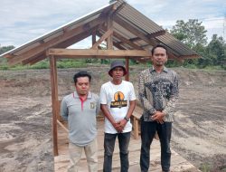 Sekdes Tinjau Persiapan Bumdes Istana Mahligai Desa Muara Takus