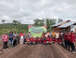 Bumdes Parit Nan Tinggi Desa Gunung Malelo Melaksanakan Penanaman Jagung
