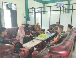 Sambangi Pondok Pesantren, Babinsa Koramil 01/Bkn Silaturahmi Dengan Para Ustadz