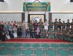 Kodim 0313/KPR Jadikan Peringatan Maulid Nabi Muhammad SAW Momentum Pembentukan Karakter TNI Prima