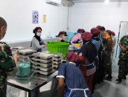 Pendampingan Serta Dukung MBG, Babinsa Koramil 01/Bkn Pantau Kesiapan Dapur di Desa Pulau Jambu