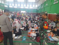 Peringati Hari Batik Nasional, Babinsa Hadiri Lomba Membatik Tingkat Taman Kanak-Kanak